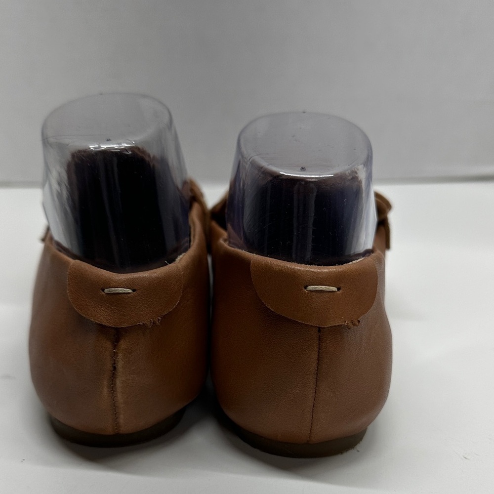 Beek Moorhen Leather Penny Loafers Slip On Shoes Honey Brown Womens Size 9.5 - Picture 5 of 12